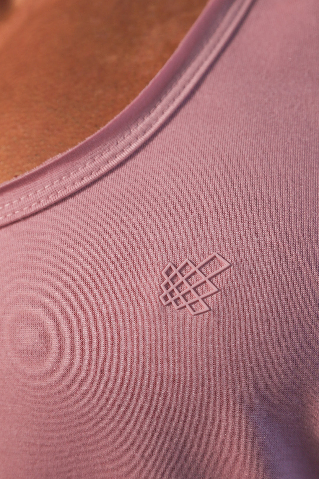 Vital Raw-Hem Tank Top 2.0 - Salmon Pink