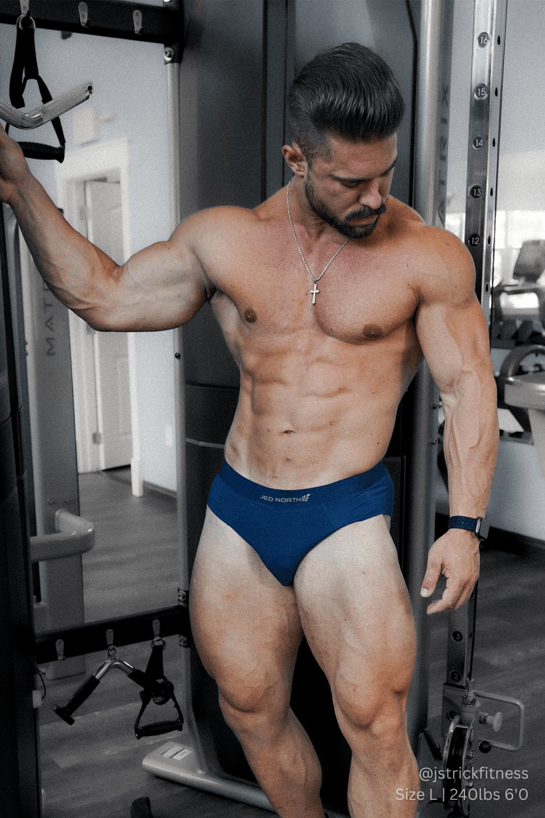 Men's Athletic Seamless Briefs 2-Pack - Black & Navy