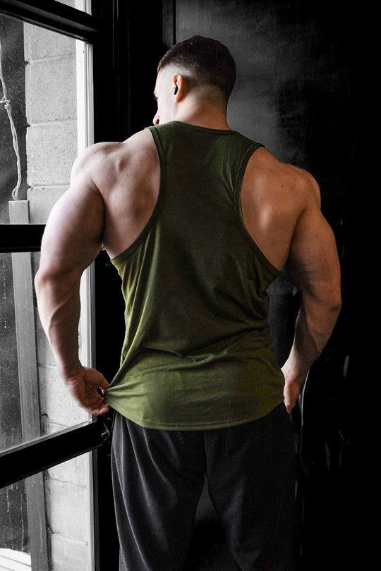 Vital Raw-Hem Tank Top 2.0 - Green