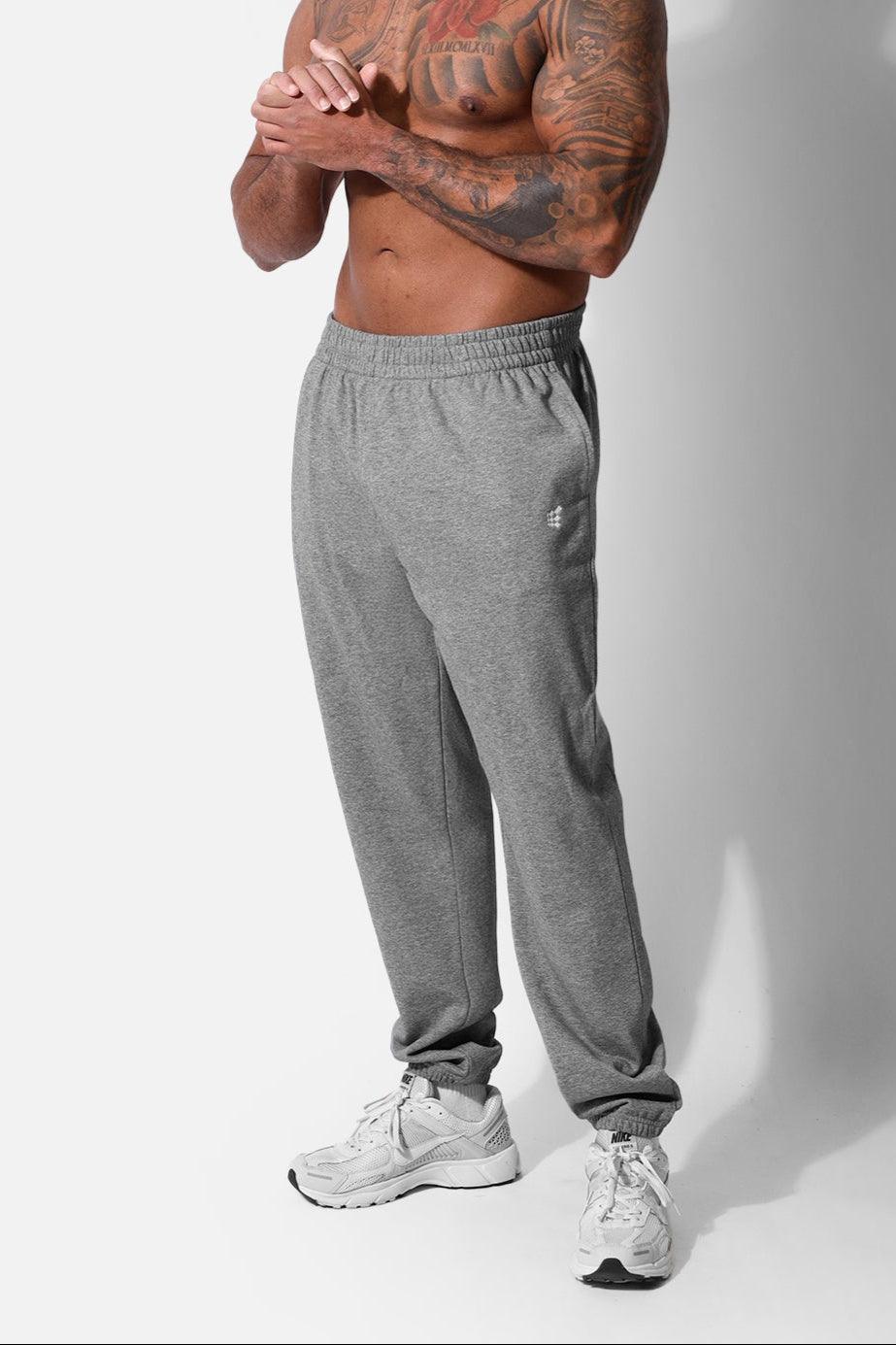 French Terry Athletic Training Joggers - Gray