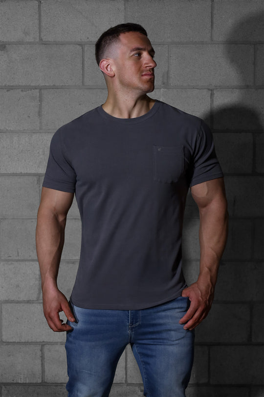 Classic Premium Pocket T-Shirt - Dark Gray