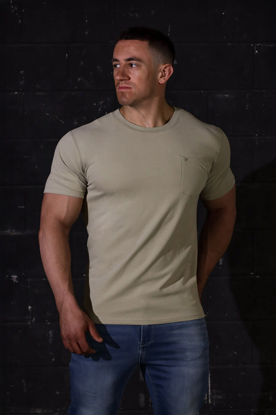 Classic Premium Pocket T-Shirt - Pistachio Green