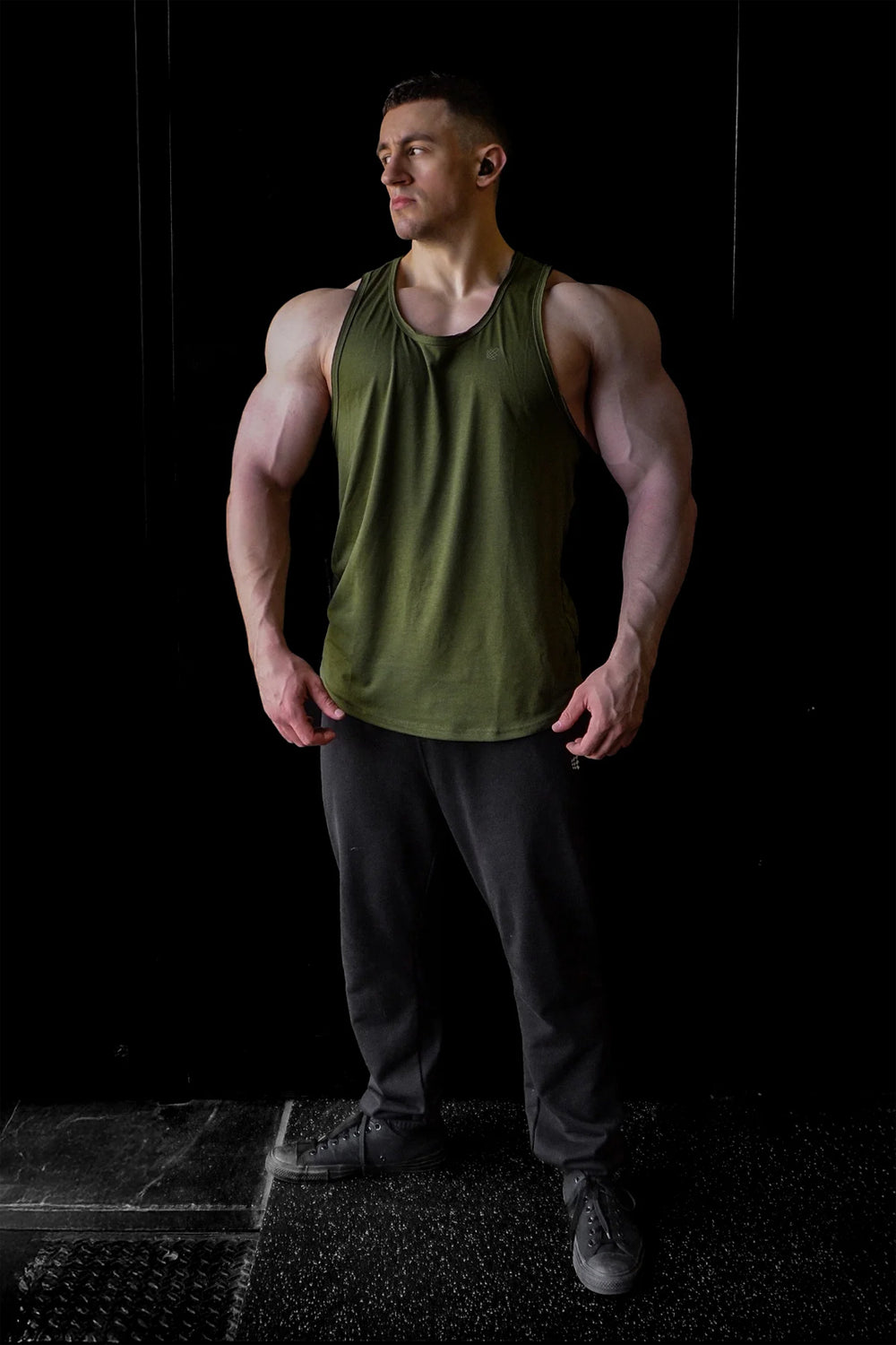Vital Raw-Hem Tank Top 2.0 - Green
