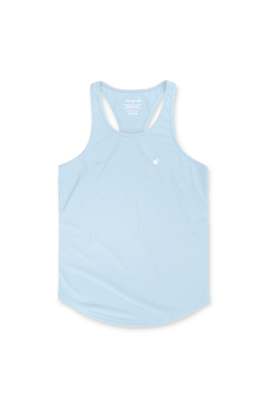 Dri-Fit Workout Bodybuilding Stringer - Light Blue - Jed North