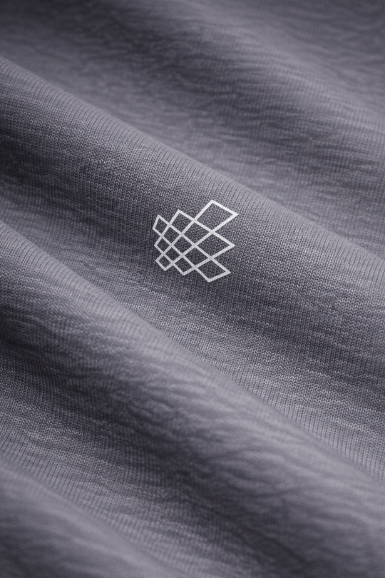 Air-Form Crewneck T-Shirt - Gray