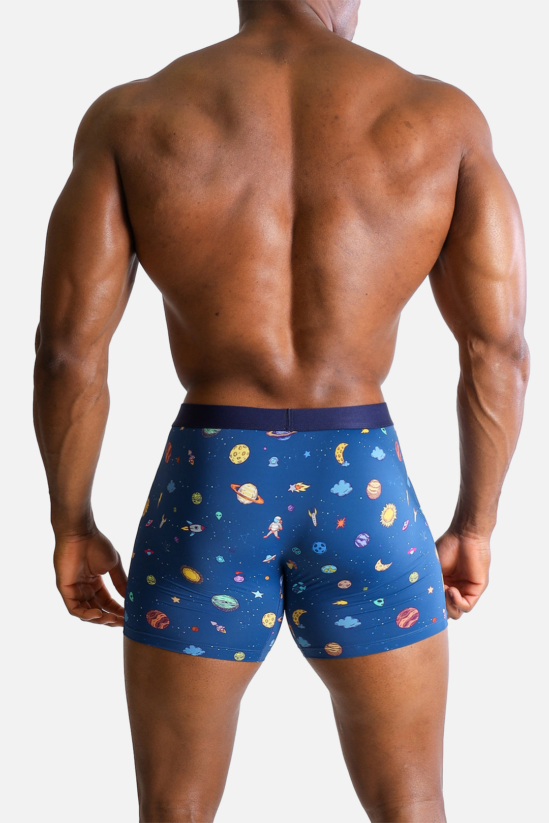 Men's Boxer Briefs - Galaxy