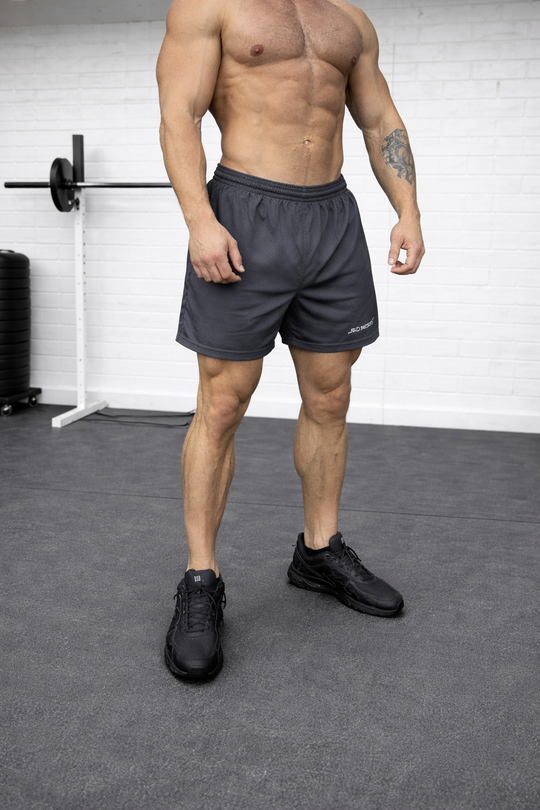 Athletic Mesh Shorts - Storm Gray