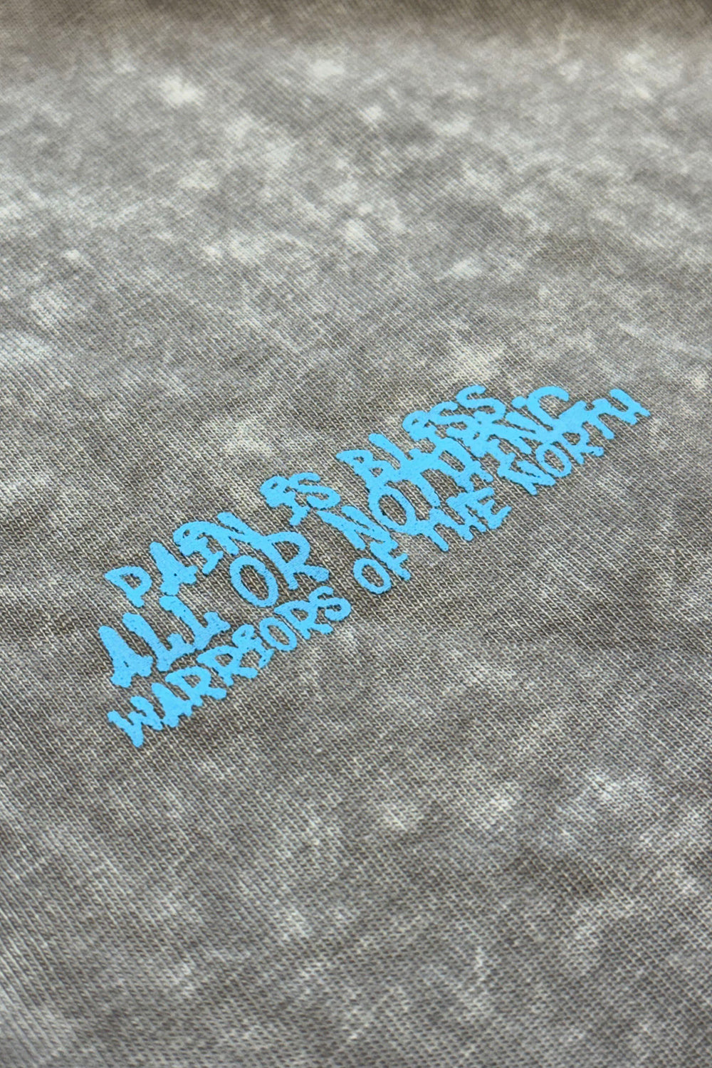 Acid Washed Oversized T-Shirt - Storm Gray