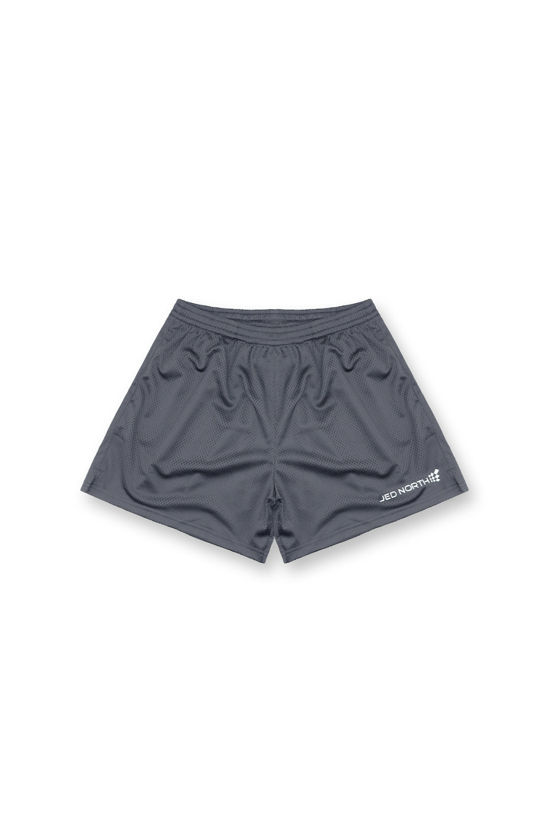 5" Double Layer Mesh Basketball Shorts - Storm Gray