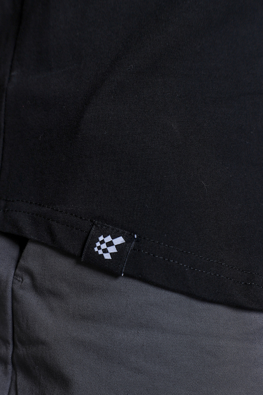 Button-up Muscle T-Shirt - Onyx Black