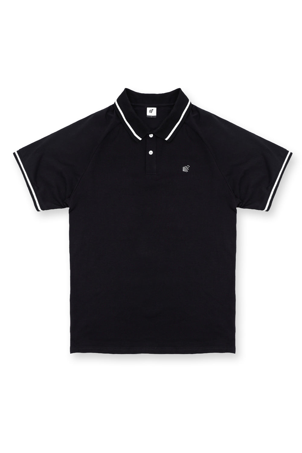 Banded Muscle-Fit Polo T-Shirt - Black