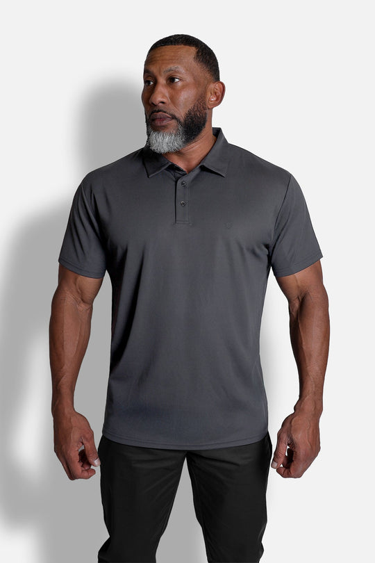 Fast-Dry Polo T-Shirt - Dark Gray