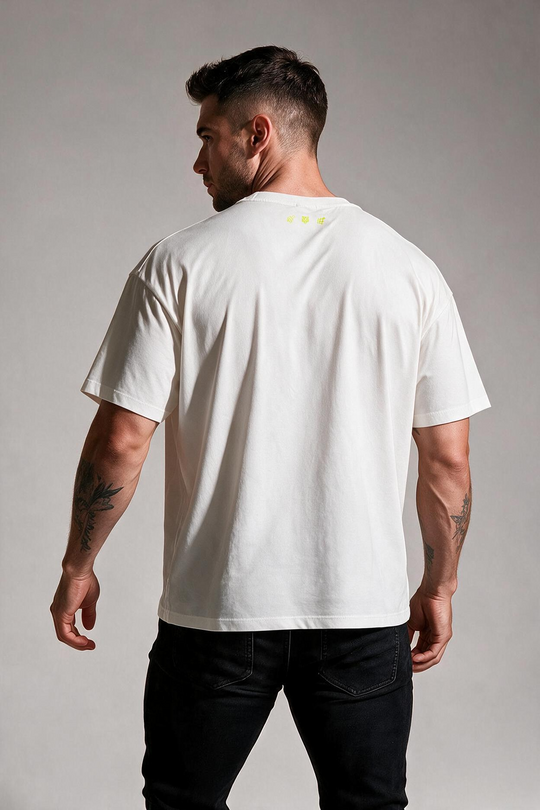 Back to Basics Casual Tee - Polar White