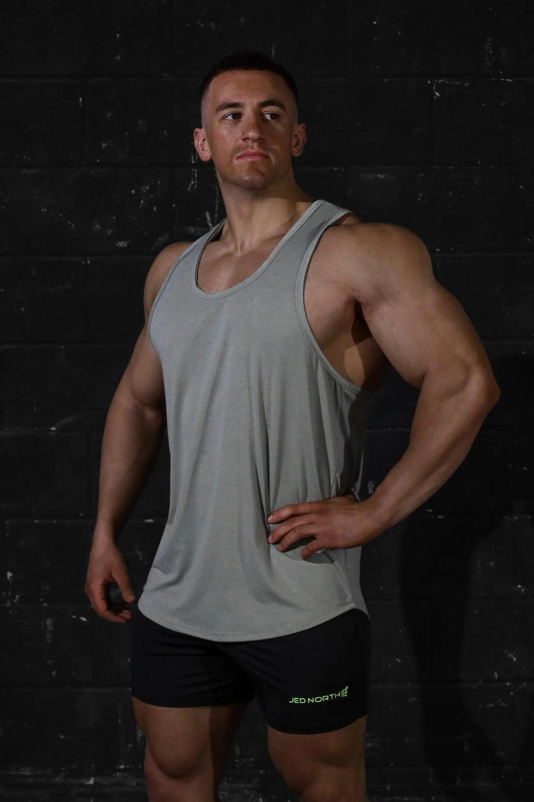 Vital Raw-Hem Tank Top 2.0 - Gray