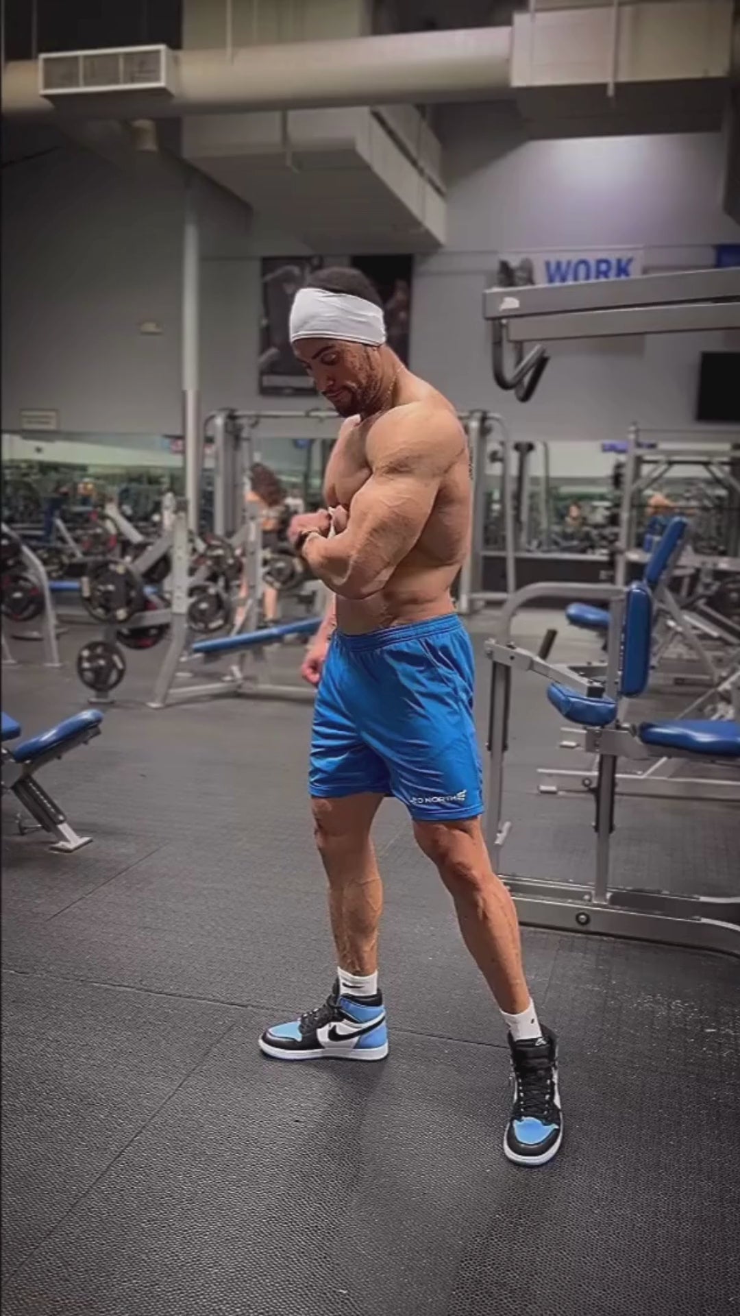 Jersey Mesh 7.5" Gym Shorts - Blue